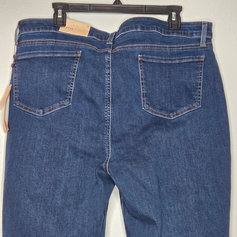 NWT NYDJ Women's Barbara Bootcut High-Rise Tummy-Control Denim Jeans - Picture 4 of 7
